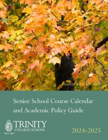 Senior School Course Calendar and Academic Policy Guide