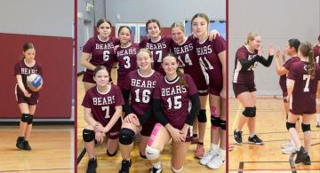 Under-14 volleyball photos