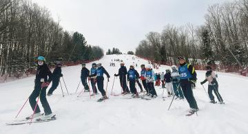 Alpine team puts significant snowfall to good use