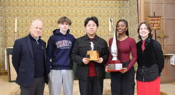 House Debate Trophy Presentation